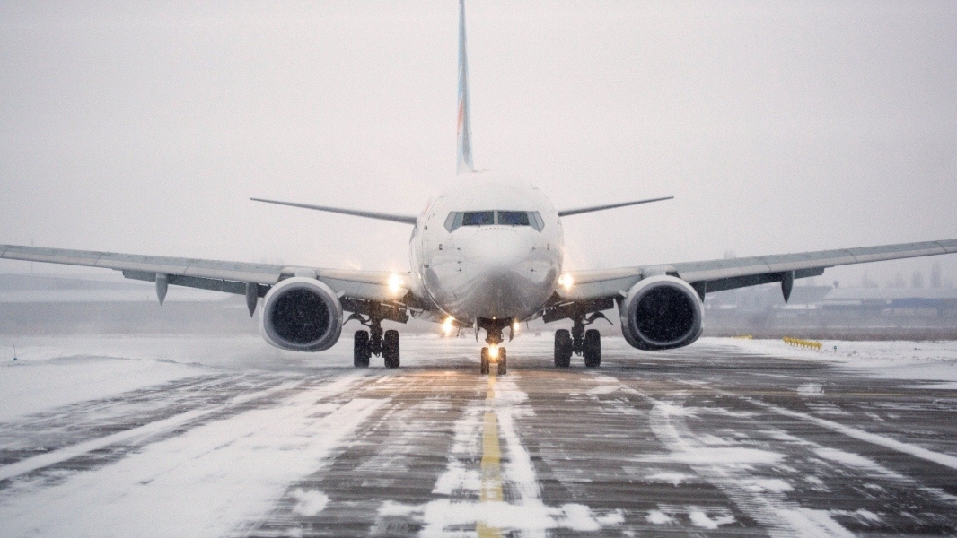 Ice Airport Alaska