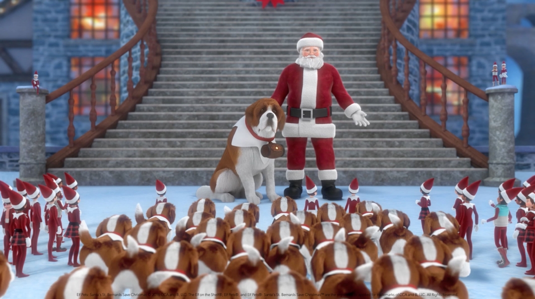 Elf Pets: Santa's St. Bernards Save Christmas